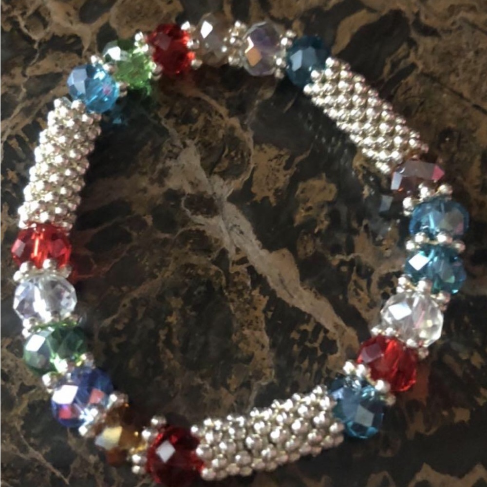 New: Gemstone Classic Stretch Bracelet (craft Sale)